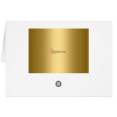 Tafelnummer Zittende partij Kaart Gold White (Achterkant Horizontaal)