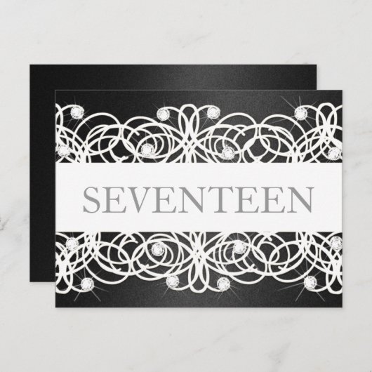 Tafelnummer zwarte garnalen en kristallen (Voorkant / Achterkant)