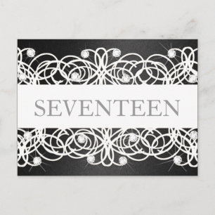 Tafelnummer zwarte garnalen en kristallen