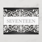 Tafelnummer zwarte garnalen en kristallen (Voorkant)