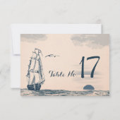 Tafelnummerkaart Bestemming Huwelijk Kaart (Achterkant)