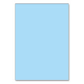 Tafelnummerkaart Kaart (Achterkant)