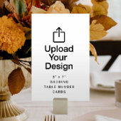 Tafelnummerkaarten 13 x 18 cm voor bruiloft