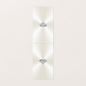 Tafelnummerkaarten 60-jarig huwelijksjubileum kaart (Binnenkant ongevouwen)