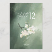 Tafelnummers Dragonfly Floral Sweet 16 ID1310 (Achterkant)