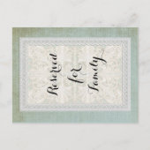 Tafelnummers Rustic Lace w Aged  Linen (Voorkant)