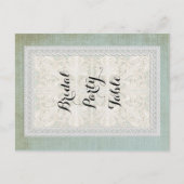 Tafelnummers Rustic Lace w Aged  Linen (Voorkant)