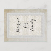 Tafelnummers Rustic Lace w Aged  Linen (Voorkant)