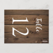 Tafelnummers Rustieke Country Barn (Achterkant)