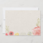 Tafelnummers voor zomerse bruiloft op het weiland (Achterkant)