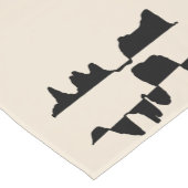 Tafelpad Chic Abstract Dubbelzijdig Korte Tafelloper (Hoek)