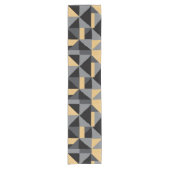 Tafelpad Moderne Geometrie Korte Tafelloper (Voorkant)