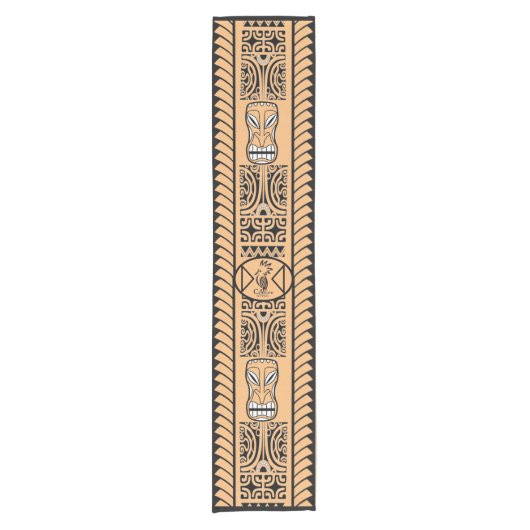 Tafelpad Tribal Ethnic Korte Tafelloper (Voorkant)