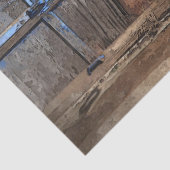 Tafelpapier van het oude gasstation tissuepapier (Detail)