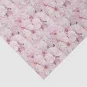 Tafelpapier voor kersen, bloesems en muziekbladen tissuepapier (Detail)