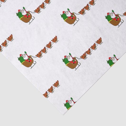 Tafelpapier voor kerstmis en kippen tissuepapier (Detail)