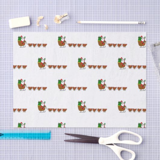 Tafelpapier voor kerstmis en kippen tissuepapier (Craft)