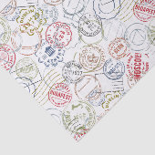 Tafelpapier voor reisblokken tissuepapier (Detail)