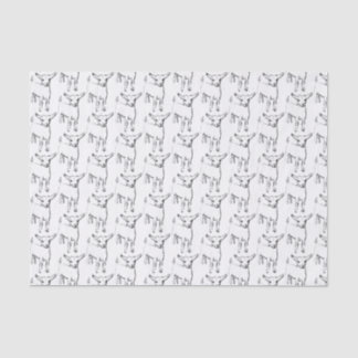 Tafelpapier voor schapen en geiten tissuepapier