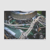 Tafelpapier voor warmloopmotoren tissuepapier (Voorkant)