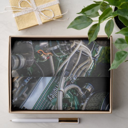 Tafelpapier voor warmloopmotoren tissuepapier (Geschenk)