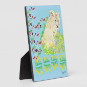 Tafelplaat met asel: Afrikaanse leeuw Fotoplaat (Zijkant)