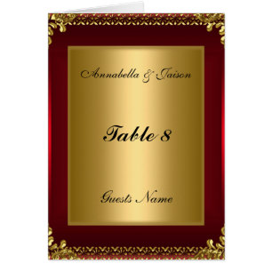 Tafelplaatskaart en menu