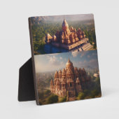 Tafelplaquette met ezel fotoplaat (Voorkant)