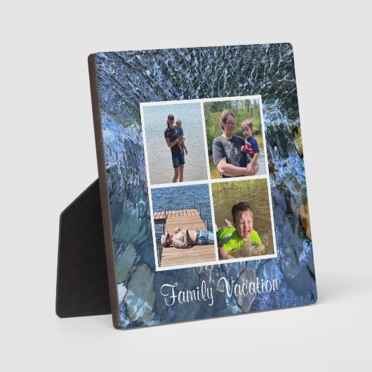 Tafelplaquette met ezel fotoplaat (Voorkant)