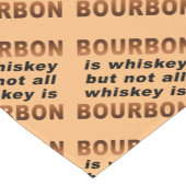 TAFELRUNNER - Niet alle whisky is BOURBON! Korte Tafelloper (Hoek)