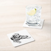 Tafelrust: Gouden Graan Kartonnen Onderzetters (Insitu)