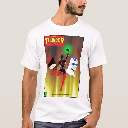 Tafels uit Thunder City t-shirt 1 (Voorkant)