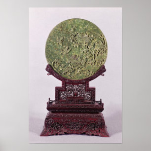 Tafelscherm, Chinees, 18e eeuw Poster