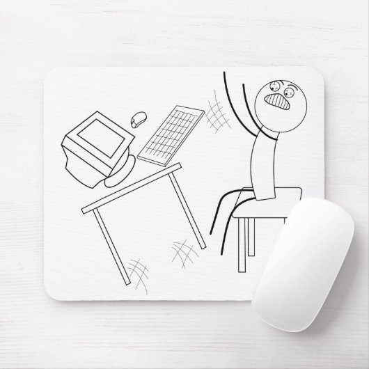 Tafelschuim Afsluiten Afsluiten Afsluiten Mad Angr Muismat (Met muis)