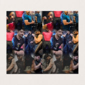 Tafelstand bedrukte artikelen productontwerp beste visitekaartje (Buitenkant ongevouwen)