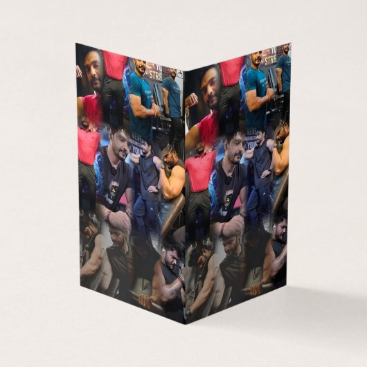 Tafelstand bedrukte artikelen productontwerp beste visitekaartje (Buitenkant)