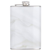 Tafelsteenvinylwikkel, 8 oz. heupfles (Voorkant)