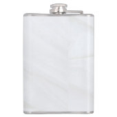 Tafelsteenvinylwikkel, 8 oz. heupfles (Achterkant)