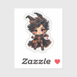 Tafelstickers met Geanimeerde Charme  Sticker