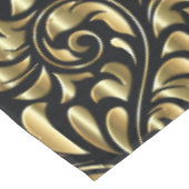 Tafelstof - Drama in zwart en goud Tafelkleed (Gekanteld)
