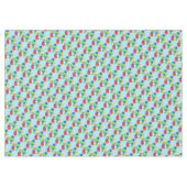 Tafelstof - gekleurde bubbels tafelkleed (Voorkant (Horizontaal))