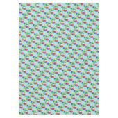 Tafelstof - gekleurde bubbels tafelkleed (Voorkant)