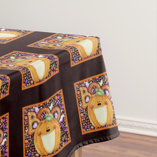 Tafelstof Halloween BOO Tafelkleed (Voorbeeld)