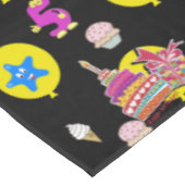 Tafelstof, Happy 5th Birthday, #5 Black Tafelkleed (Gekanteld)