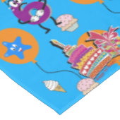 Tafelstof, Happy 6th Birthday, #6 Yellow Tafelkleed (Gekanteld)