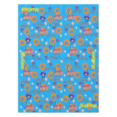 Tafelstof, Happy 6th Birthday, #6 Yellow Tafelkleed (Voorkant)