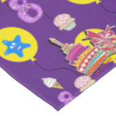 Tafelstof, Happy 8th Birthday, #8 Paars Tafelkleed (Gekanteld)