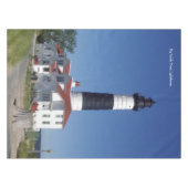 Tafelstof voor Big Sable Point Lighthouders Tafelkleed (Voorkant (Horizontaal))
