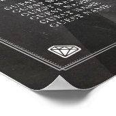 Tafeltafel Roos Huid Poster Zitplaats Halloween (Hoek)