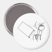 Tafelteken met loopvlakdiagram magneet (Voorkant / Achterkant)